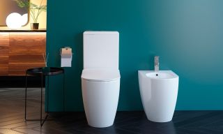 Унитаз-компакт Creavit Free FE360-11CB00E-0000 безободковый белый