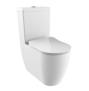 Унитаз-компакт Creavit Free FE360-11CB00E-0000 безободковый белый