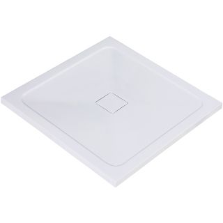 Душевой поддон из искусственного камня WasserKRAFT Dinkel 90х90 58T03 Белый глянец Душевой поддон из искусственного камня WasserKRAFT Dinkel 90х90 58T03 Белый глянец