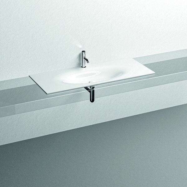 Раковина Kerasan Shape 548001*1 белая 122 см Раковина Kerasan Shape 548001*1 белая 122 см