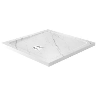 Душевой поддон из искусственного камня WasserKRAFT Rhin 90x90 44T03 Белый матовый Душевой поддон из искусственного камня WasserKRAFT Rhin 90x90 44T03 Белый матовый