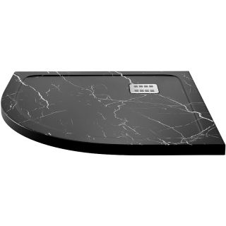Душевой поддон из искусственного камня WasserKRAFT Neime 90х90 19T01 Черный матовый Душевой поддон из искусственного камня WasserKRAFT Neime 90х90 19T01 Черный матовый