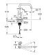 Смеситель для кухни Grohe Eurosmart 30567000 хром Смеситель для кухни Grohe Eurosmart 30567000 хром