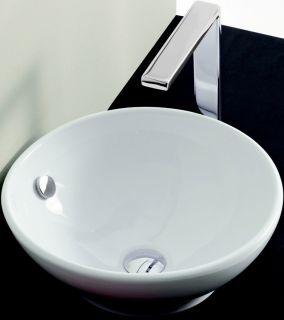 Раковина ArtCeram WASHBASINS FUORI TFL002 01 00 белая 43 см Раковина ArtCeram WASHBASINS FUORI TFL002 01 00 белая 43 см