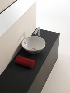 Раковина ArtCeram WASHBASINS FUORI TFL002 01 00 белая 43 см