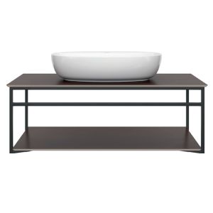 Kerama Marazzi Меал.сруктура PLAZA Next подвесная 100 см, цв.черный матовый