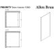 Боковая стенка Allen Brau Priority 100 3.31046.00 хром