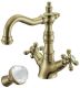 Смеситель для раковины Boheme Medici 312-SW бронза