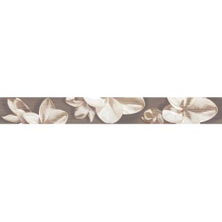 Бордюр Azori 584191003 AMATI PLUMERIA ALBA 50,5х6,2 (42 шт)