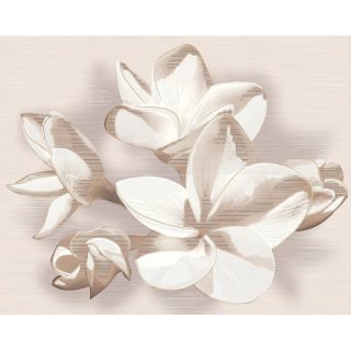 Панно Azori 584192004 из 2 частей AMATI PLUMERIA BEIGE 40,2x50,5 (6 комплектов)