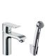 Смеситель Hansgrohe Metris 31285000 для раковины с гигиеническим душем
