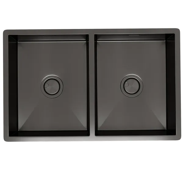 Мойка кухонная Reflexion Garda 70-BL  RX2170BL оружейная сталь