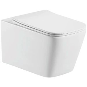 Комплект SET AQUATEK ЛИБРА N-14 cm: рама Aquatek Standard INS-0000014 унитаз AQ1148N-00 с тонким сиденьем soft-close