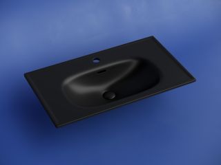 Раковина Ceramicanova Сабо (Sabo) CN13002MB 80 см чёрный матовый