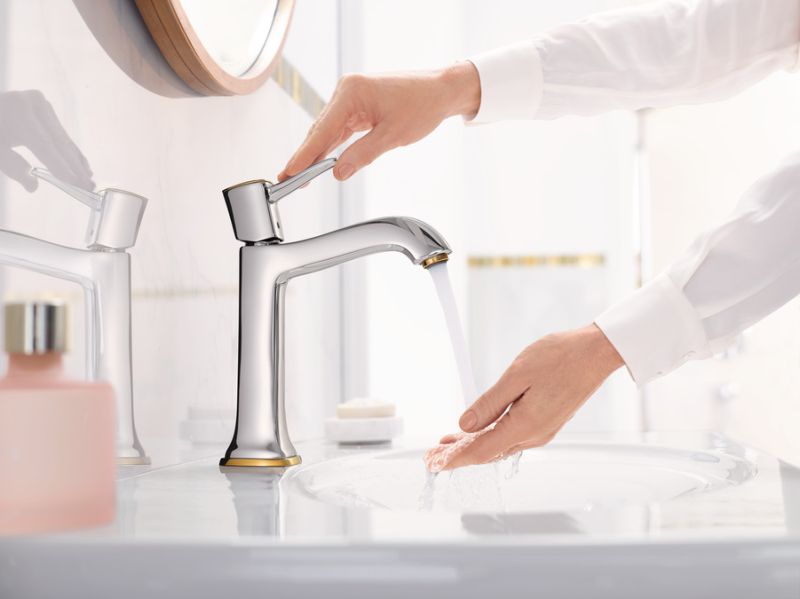 Смеситель Hansgrohe Metropol 31302000 для раковины с д/к
