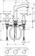 Смеситель Hansgrohe Metropol 31307000 для раковины с д/к