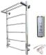 Электрический полотенцесушитель Тругор Пэк сп 6 П с полкой 80x50см хром Пэксп6П80х5032