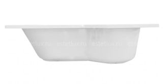 Ванна из литьевого мрамора Эстет Verona silk ФР-00016996 П 160x80см белый матовый Ванна из литьевого мрамора Эстет Verona silk ФР-00016996 П 160x80см белый матовый