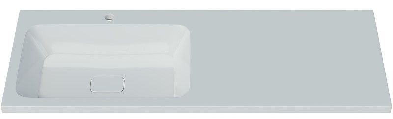 Раковина над стиральной машиной Madera Kamilla левая 130см белый 4627173210591