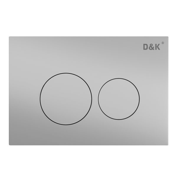 Клавиша смыва D&K Bayern DB1529002.2  (арт.инсталл DI8050127), матовый хром