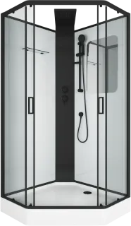 Душевая кабина Grossman Elegance GR251D 90х90 см без крыши