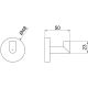 Крючок Allen Brau Priority 6.31001-00 Хром