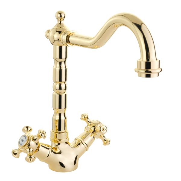 Migliore Prestige 31616 смеситель для раковины, золото