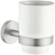 Стакан для зубных щеток Allen Brau Priority 6.31002-BN Белый Никель брашированный