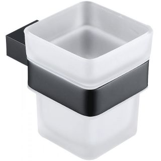 Стакан для зубных щеток Allen Brau Infinity 6.21002-31 Черный матовый Стакан для зубных щеток Allen Brau Infinity 6.21002-31 Черный матовый