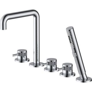 Смеситель на борт ванны Allen Brau Priority 5.31007-00 Хром Смеситель на борт ванны Allen Brau Priority 5.31007-00 Хром