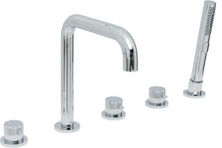 Смеситель на борт ванны Allen Brau Priority 5.31007-00 Хром Смеситель на борт ванны Allen Brau Priority 5.31007-00 Хром