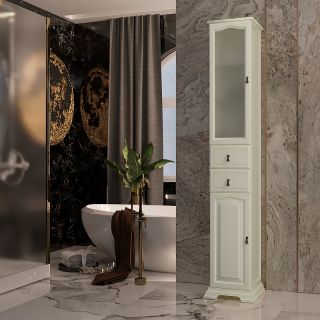 Шкаф-колонна Opadiris Риспекто 30 L 00-00005829 Слоновая кость Шкаф-колонна Opadiris Риспекто 30 L 00-00005829 Слоновая кость