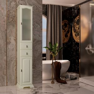 Шкаф-колонна Opadiris Риспекто 30 R 00-00005831 Слоновая кость