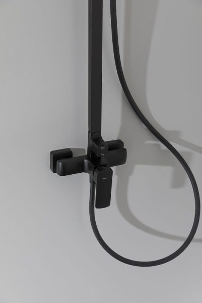 Душевая система Allen Brau Infinity 5.21012-31 Черная матовая Душевая система Allen Brau Infinity 5.21012-31 Черная матовая