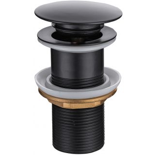 Донный клапан Allen Brau Priority 5.31024-31 click-clack Черный матовый Донный клапан Allen Brau Priority 5.31024-31 click-clack Черный матовый