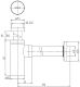 Сифон для раковины Allen Brau Priority 5.31025-00 Хром Сифон для раковины Allen Brau Priority 5.31025-00 Хром