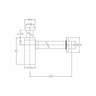 Сифон для раковины Allen Brau Infinity 5.21027-00 Хром Сифон для раковины Allen Brau Infinity 5.21027-00 Хром