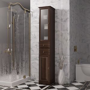 Шкаф-колонна Opadiris Риспекто 30 L 00-00005834 Орех антикварный