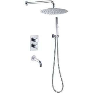 Душевая система Allen Brau Priority 5.31014-00 с термостатом Хром Душевая система Allen Brau Priority 5.31014-00 с термостатом Хром