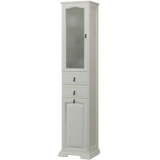 Шкаф-колонна Opadiris Риспекто 40 L 00-00005836 с бельевой корзиной Слоновая кость Шкаф-колонна Opadiris Риспекто 40 L 00-00005836 с бельевой корзиной Слоновая кость