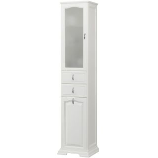 Шкаф-колонна Opadiris Риспекто 40 L 00-00005838 с бельевой корзиной Белый матовый Шкаф-колонна Opadiris Риспекто 40 L 00-00005838 с бельевой корзиной Белый матовый