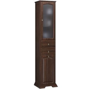 Шкаф-колонна Opadiris Риспекто 40 R 00-00005841 с бельевой корзиной Орех антикварный