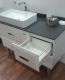 Тумба-умывальник COMFORTY Империя 120 с графитовой столешницей с Comforty 78189 ,00-00013788