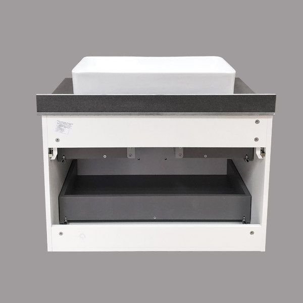 Тумба-умывальник COMFORTY Империя 80 с графитовой столешницей c раковиной Comforty 78189 ,00-00014817