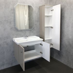 Зеркальный шкаф Runo мята Марсель 65 (00-00001219)