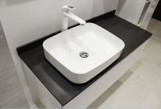 Тумба COMFORTY Милан-120 00-00014697, с графитовой столешницей с раковиной Comforty 78189