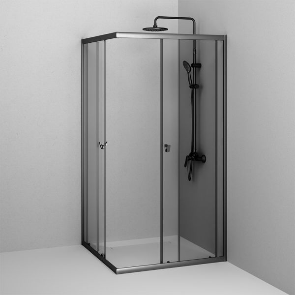 Душевой уголок AM.PM Sunny W87G-403-12080-MT профиль серебристый 120x80 см