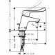 Смеситель Hansgrohe Focus Care 31910000 для раковины с д/к