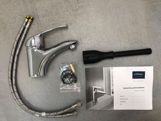 Смеситель для раковины Paini Trento TRCR205LMKM хром Смеситель для раковины Paini Trento TRCR205LMKM хром