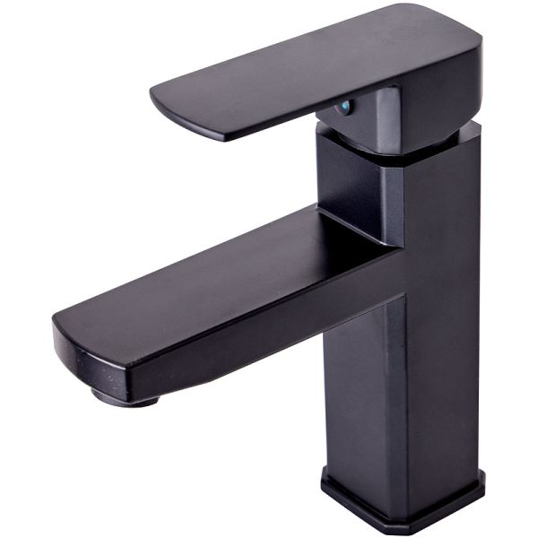 Смеситель для раковины OneLife P06-021b полимерный черный